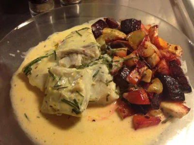 Fisk med apelsin