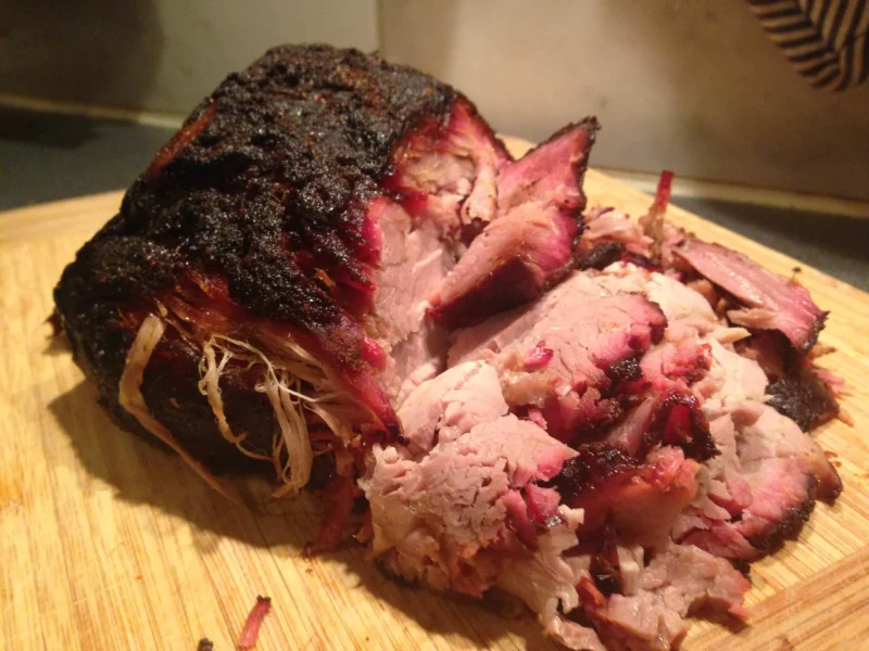 BBQ grillad karré i bit