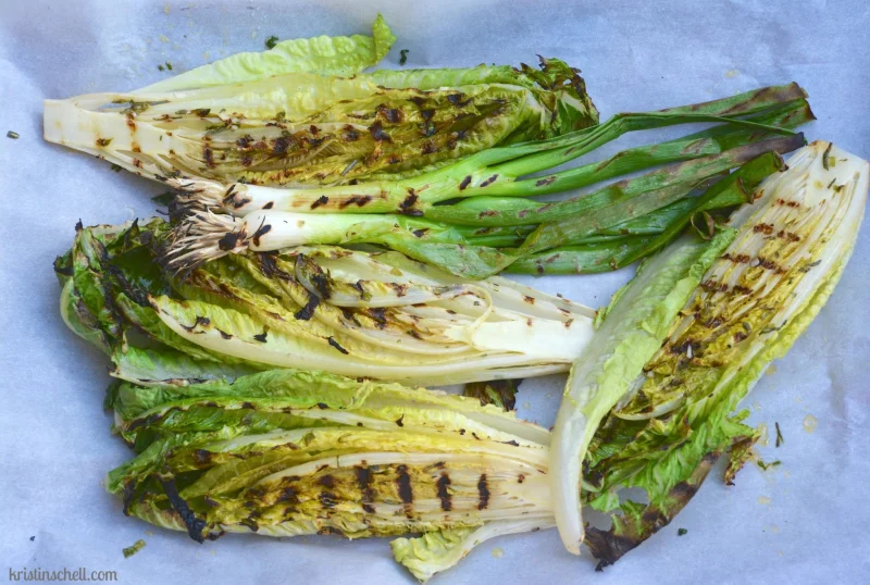 Grillad Romansallad