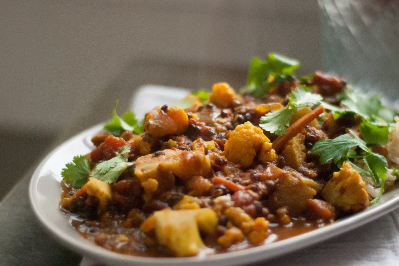 Vegansk currygryta
