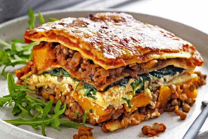 Vegetarisk lasagne