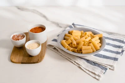 Krämig pastasallad som är enkel att laga