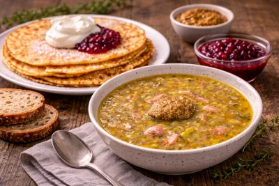 Ärtsoppa och pannkakor – Klassisk svensk budgetmåltid