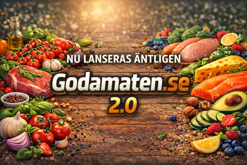 Godamaten 2.0 är här - Bättre än någonsin