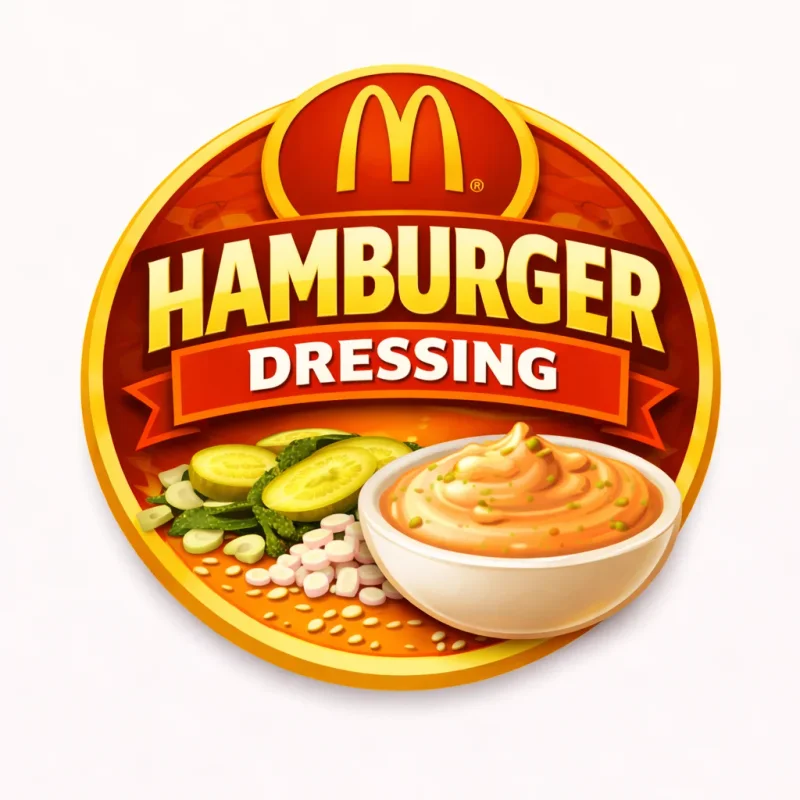 Hamburgerdressing Mc Donald style