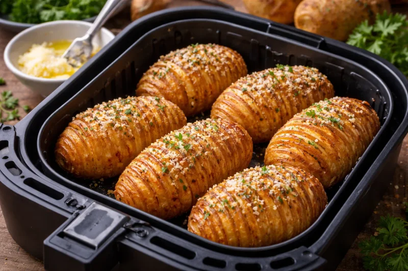 Hasselbackspotatis i air fryer