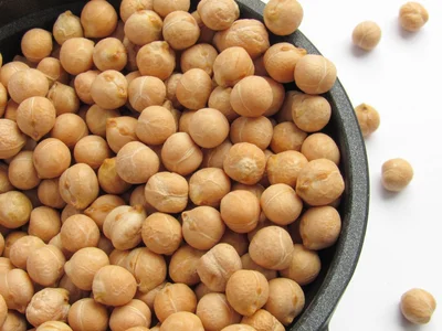 Kikärtsgryta med kokosmjölk och spenat