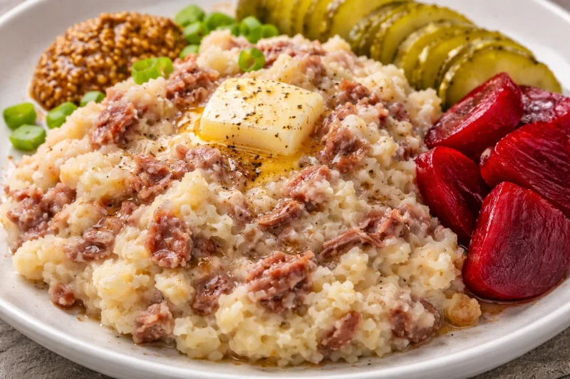 Lappskojs med potatismos - En svensk klassiker