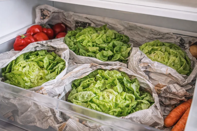 Mormorstips: Så håller du salladen krispig längre