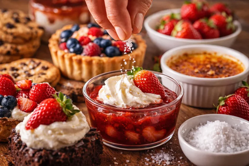 Mormorstips: En nypa salt gör söta desserter bättre