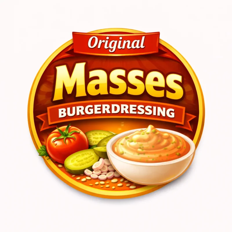 Original Masses Hamburgerdressing