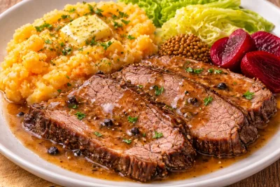 Oxbringa med rotmos – Svenskt klassiskt recept