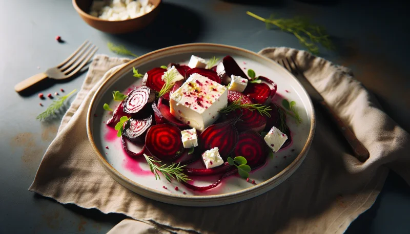 Rostade rödbetor med fetaost – enkelt och läckert recept