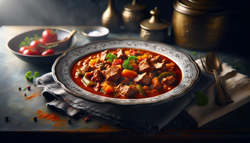 Ungersk Gulasch – Klassisk Mustig Gulasch med Kött