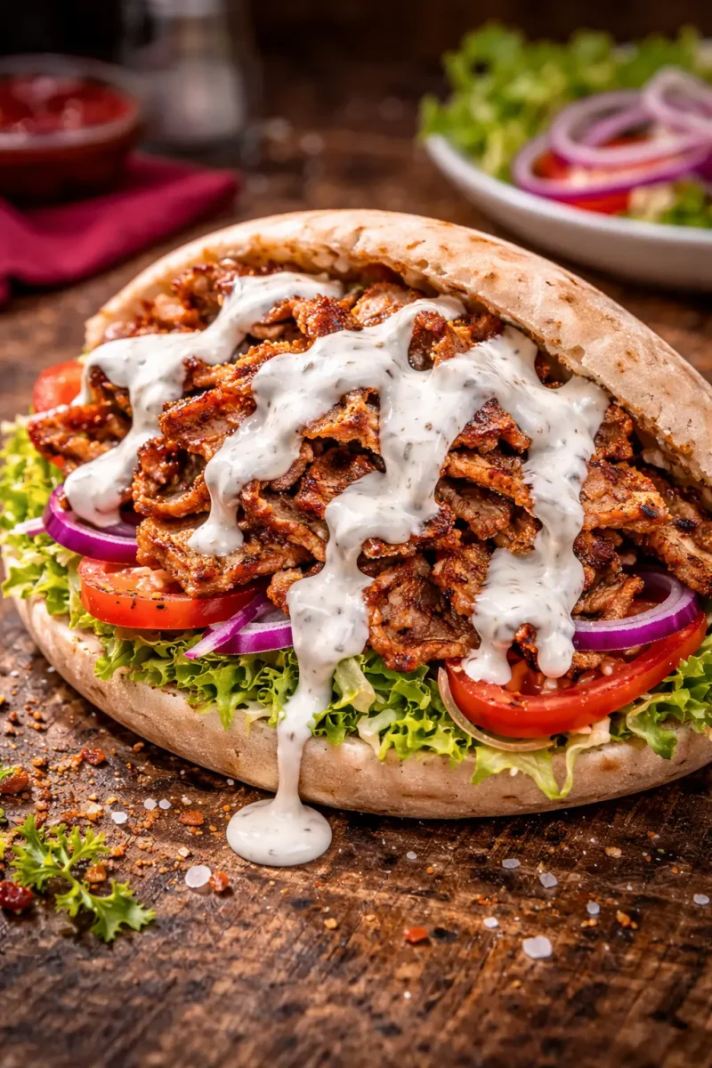Vegansk kebabsås