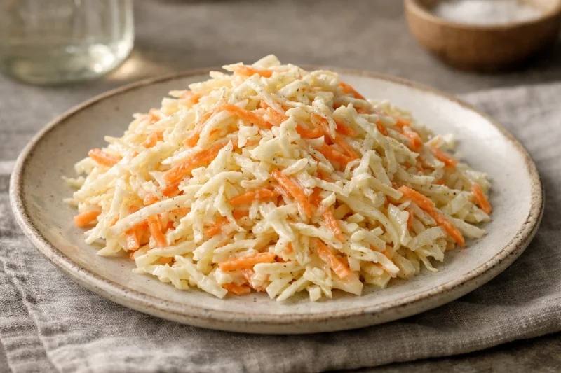Coleslaw – krispigt och syrligt till grillen