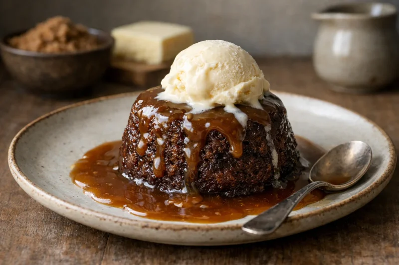 Sticky toffee pudding – engelsk dessertklassiker
