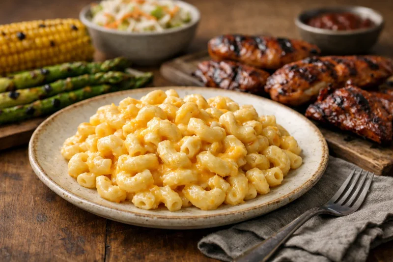Mac and Cheese som Grilltillbehör