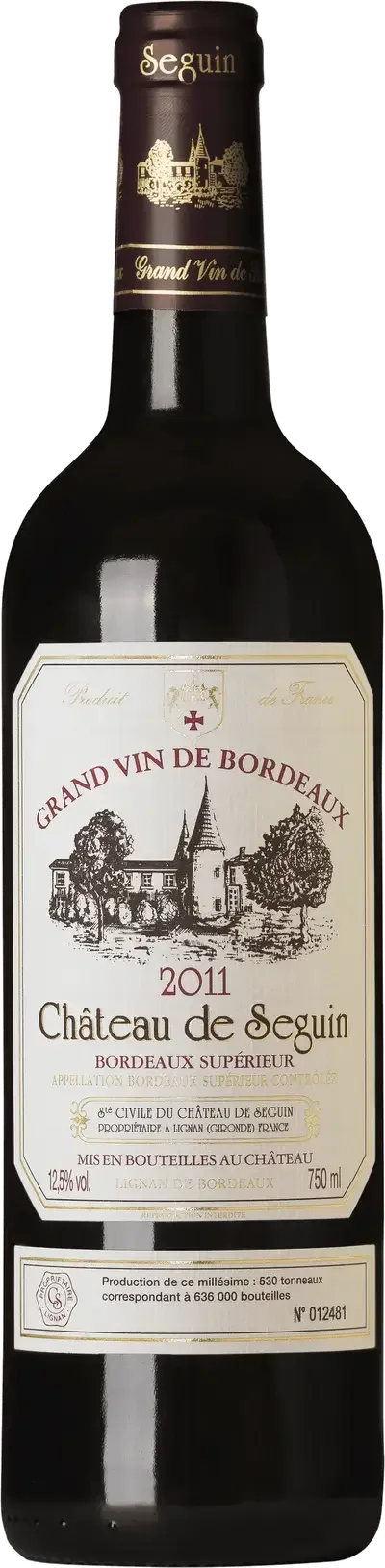 Château de Seguin 2019 – En klassisk Bordeaux med elegans