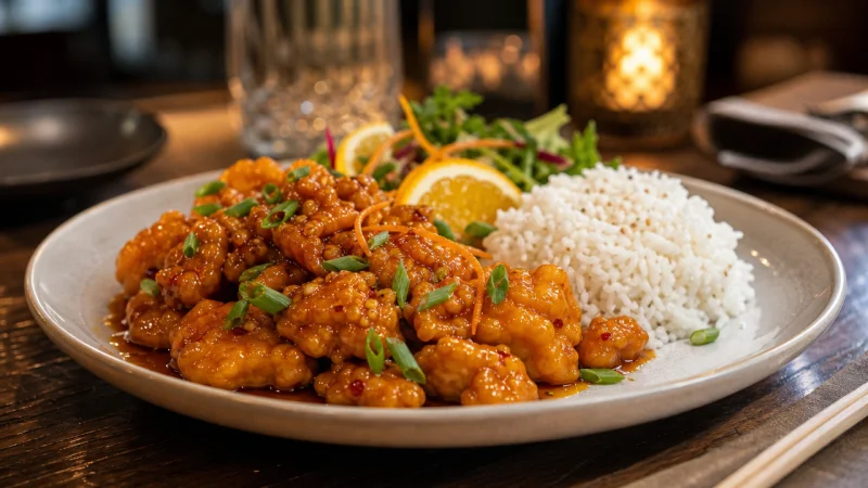 Orange Chicken á la ChopChop