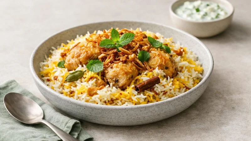 Kycklingbiryani – äkta smakrik indisk klassiker