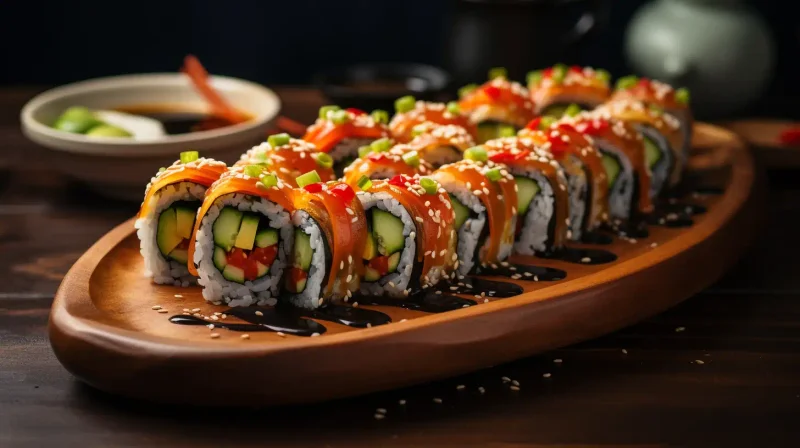 Vegetarisk Sushi
