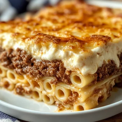 Pastitsio - Klassisk grekisk pastagratäng