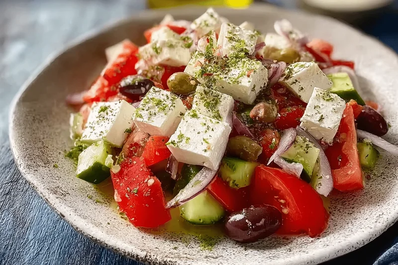 Grekisk sallad – Horiatiki