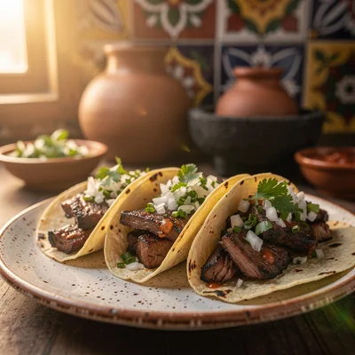 Fakeaway Carnitas Tacos som Zócalo