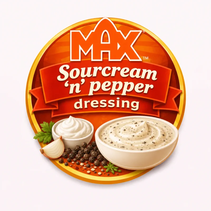 Max Sourcream 'n' Pepper Dressing