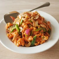 Fakeaway kyckling med cashewnötter
