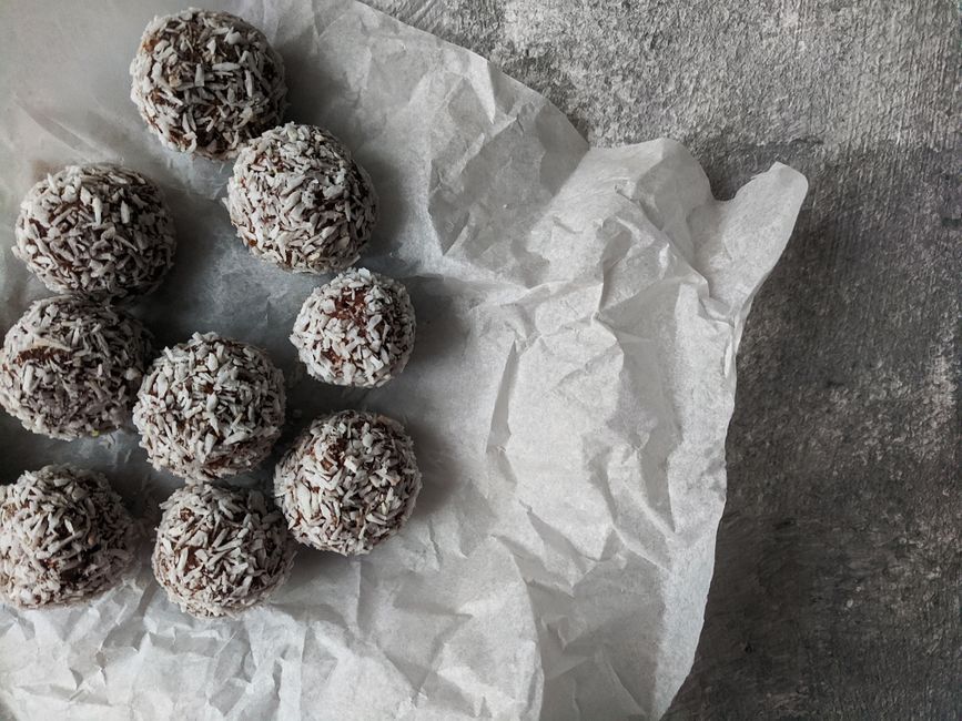 Chokladbollar med svarta bönor – gömda nyttigheter