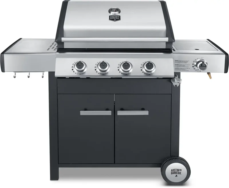 Test av budgetgrill – Austin and Barbeque AABQ Classic 4+1B