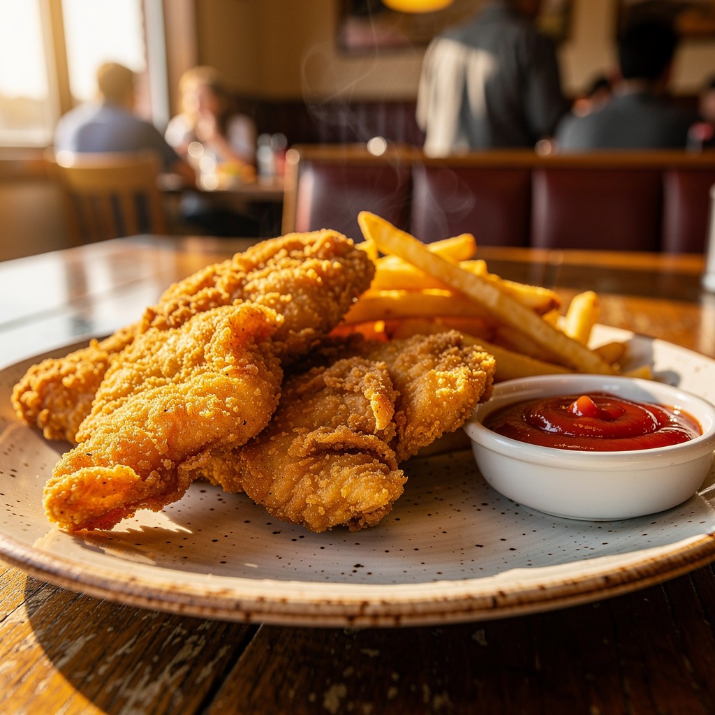 Kycklingnuggets med blomkål och morot
