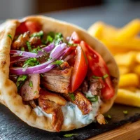 Kycklingwrap med parmesan och kvargdressing
