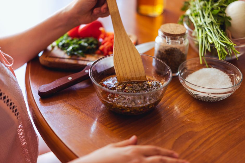 Autentisk argentinisk chimichurri-sås