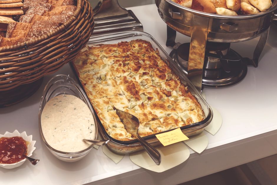 Torskgratäng med ägg och spenat – en riktig proteinbomb