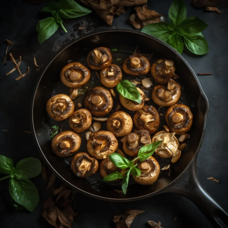 Svampstroganoff med paprika och dijonsenap