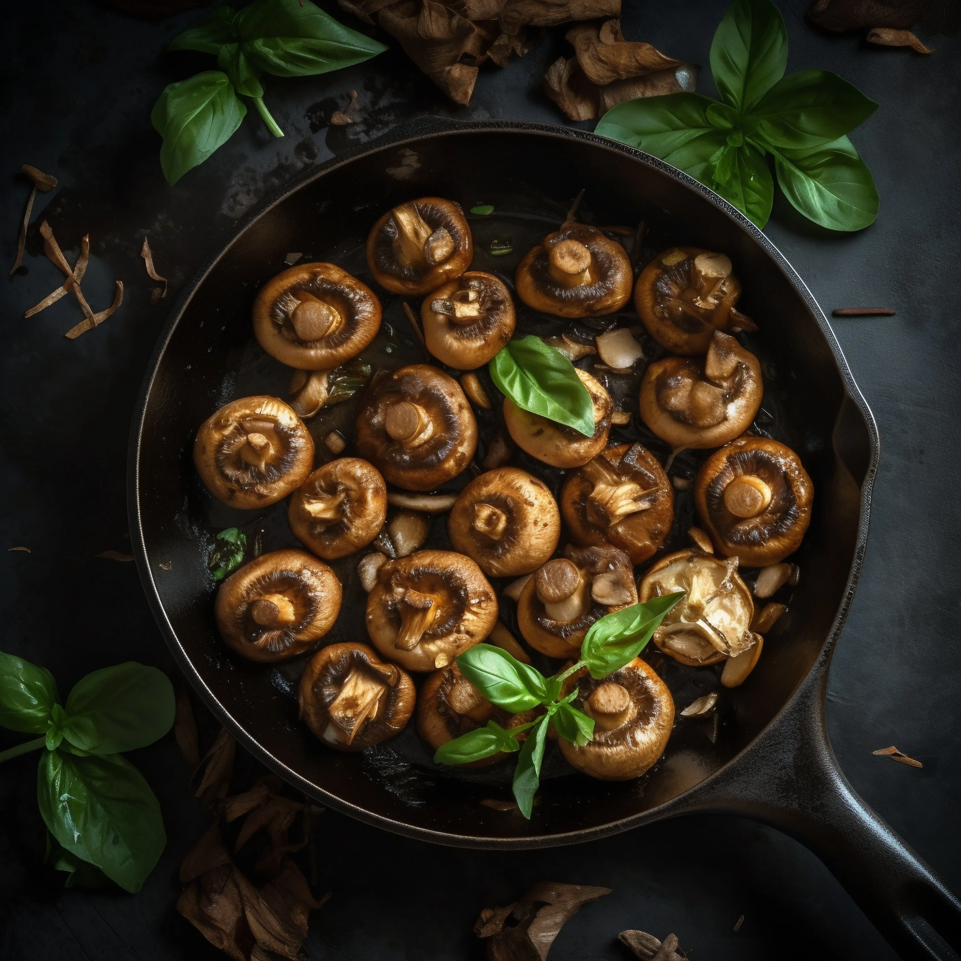 Svampstroganoff med paprika och dijonsenap